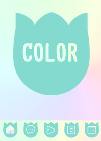 green2 color rainbow  R18