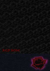 RED ROSE BLACK