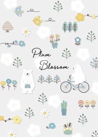Gray When the plum blossoms bloom 01_2
