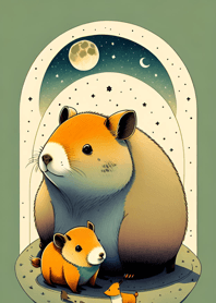 Ukiyo-e - Capybara 459E84