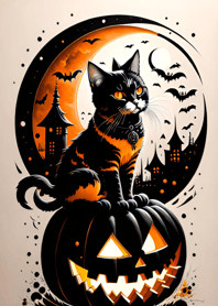 halloween cat ceFe9b