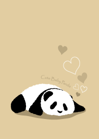 Cute Baby Panda - Beige