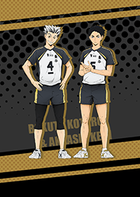 ハイキュー!! 梟谷学園高校 木兎＆赤葦 - LINE 着せかえ | LINE STORE