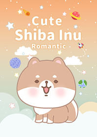 ชิบะอินุ ไล่ระดับสีเขียว จักรวาล 8