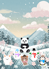 Kawaii scandinavian style(Winter-762)