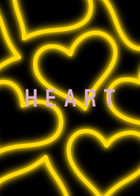 Neon Heart is Full Yellow 43