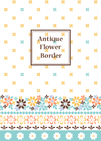 Antique Flower Border