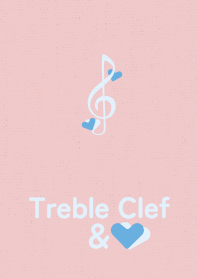 Treble Clef&heart rhythm