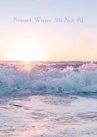 Sunset Water 531 Not AI