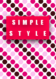Dot Red Simple style