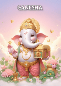 Ganesha and lucky clover 09