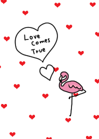 恋が叶うハート。#pop