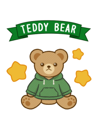 Teddy Bear[Green Hoodie]F