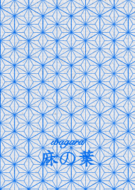 wagara asanoha ver_B&WH1