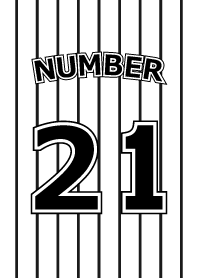 Number 21 stripe version