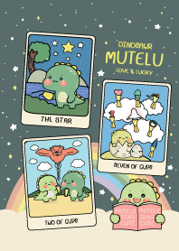 Mutelu Dino : Love & Lucky (Night Green)