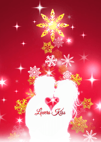 ♥ペア♥Lovers Kiss Snow Crystal Tree R