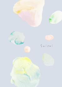 水彩の着せかえ。梅雨の花