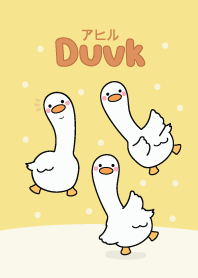 Duck cute : yellow