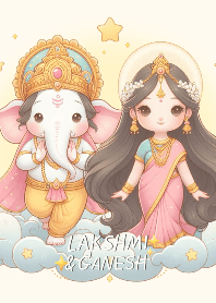 Charlotte : LAKSHMI & GANESHA (Brown)