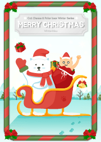 Cat Cheese&Polar bear Winter-Christmas2