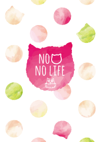 水彩ねこのドット着せ替え