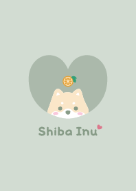 Shiba Inu2 Orange [green]