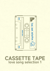 Cassettetape_love cobalt blue