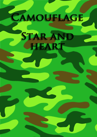 Camouflage(Star and heart)