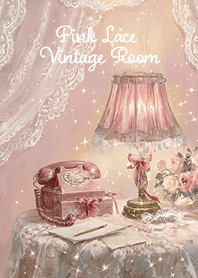 Pink Lace Vintage Room