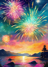 Beautiful Fireworks Theme#523