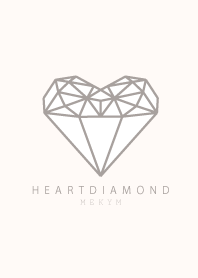 HEART DIAMOND -Natural Beige-