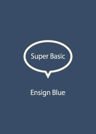 Super Basic Ensign Blue