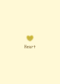 Watercolor Heart *Yellow*