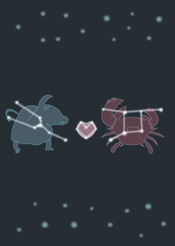 ekst 紅巨蟹座 愛 藍(金牛座)