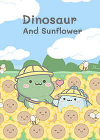 Dinosaur & Sunflower In Japan!