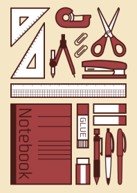 STATIONERY SET[BORDEAUX]