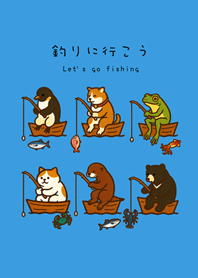 Let's go fishing(Sunny blue)