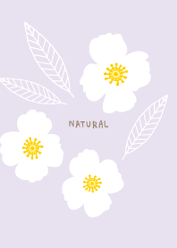 3 flowers and leaves6