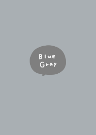 Blue-gray. Simple.