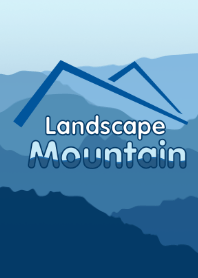 Landscape mountain and tree