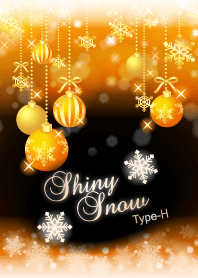 シャイニースノー☆☆Type-H オレンジ+雪
