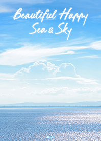 Beautiful Happy Sea & Sky from Japan