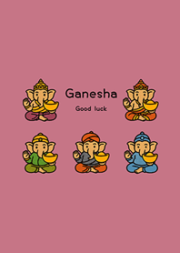 ขอให้โชคดีการคลังพระพิฆเนศ(กุหลาบสีชมพู)