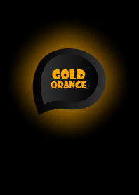 gold orange Button In Black V.5