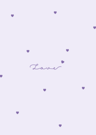 Heart Pattern /lavender.