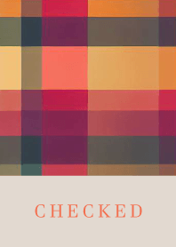 CHECKED ORANGE - BROWN 83