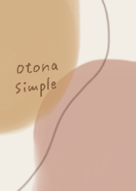 Simple and stylish beige for adults