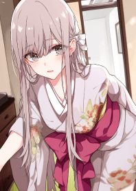 青春和服女的居家日常 3