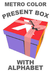 METRO COLOR PRESENT BOX (X)